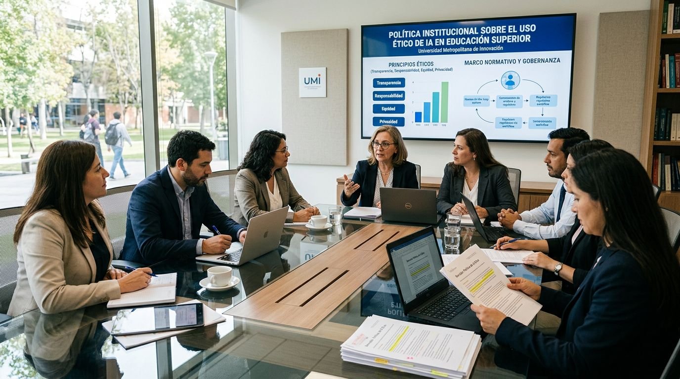 Política institucional de uso de IA en universidades: guía para una implementación ética